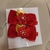 Par de Laço Minimalista Com Velcro - My Little Bear