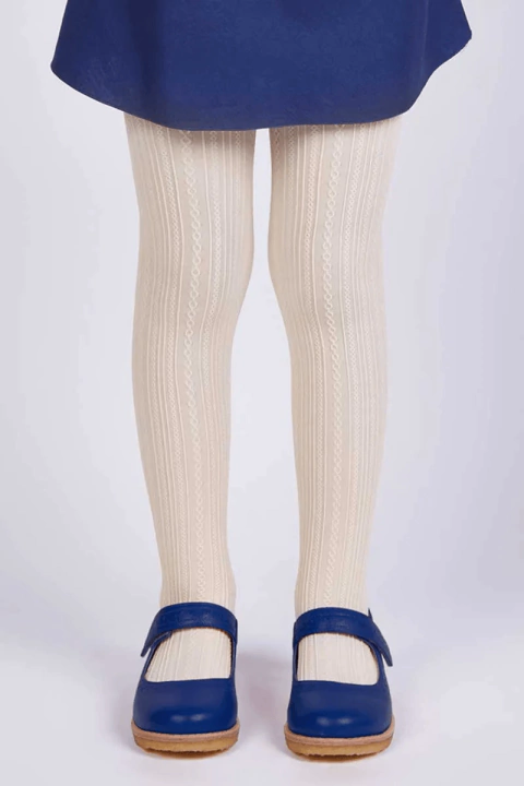 Meia Calça Infantil Fio 70 Renda Texturizada Lobinha Diversas Cores