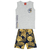 Conjunto Masculino Kyly Regata e Bermuda Moletinho Folhagens - comprar online