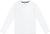 Camiseta Manga Longa Charpey em Suedine Branca