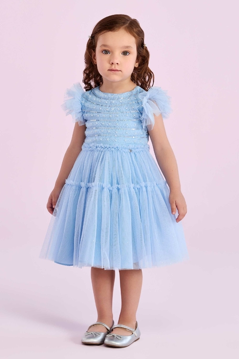 Vestido Petit Cherie Azul
