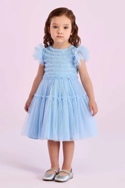 Vestido Petit Cherie Azul