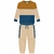 Conjunto de Moleton Milon Masculino Caqui/Creme/Azul Queimado - comprar online