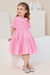 Vestido Petit Cherie Tule Rosa Com Brilhos