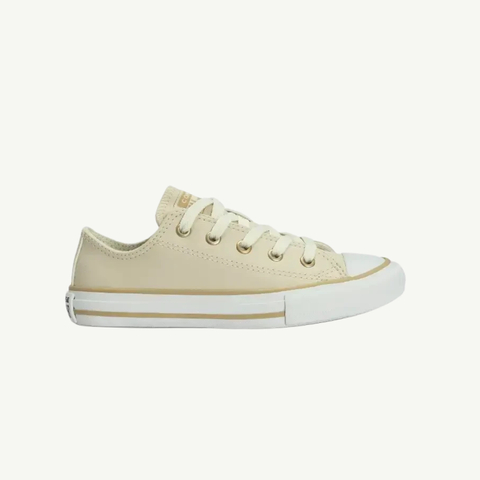 TENIS CK04200005 CHUCK TAYLOR ALL STAR NUDE BEGE CLARO/CAQUI FOSCO 02/BRANCO