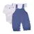 Jardineira Beth Bebe Em Tricot Com Body