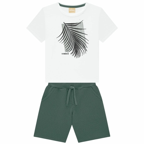 Conjunto Milon Verde Folhagens