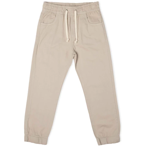 Calça Mania Kids Jogger Bege