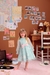 Vestido Petit Cherie Verde Floral com Tule