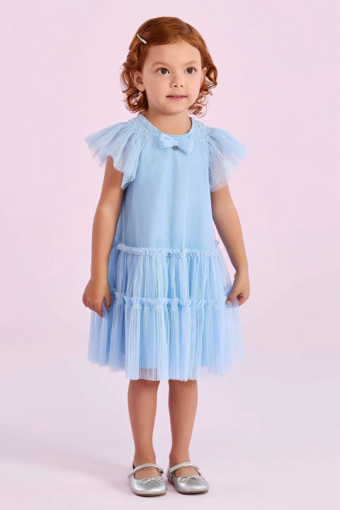 Vestido Petit Cherie Azul