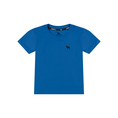 Camiseta Charpey Em Malha Azul