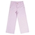 Calça Wide leg Mania Jeans Lílas
