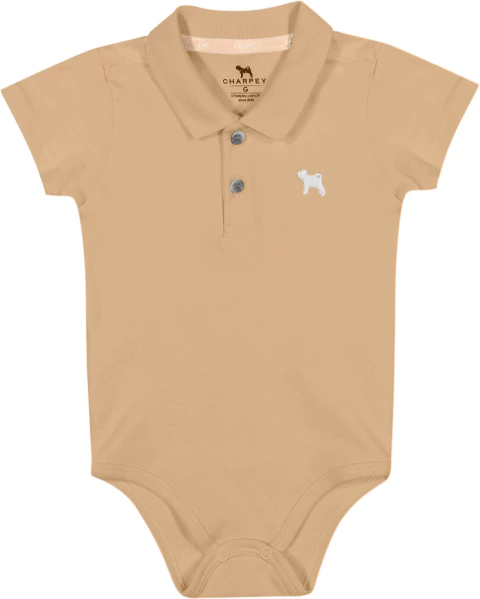 Body Charpey Em Suedine Bege