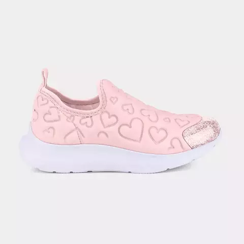 Tênis Infantil Bibi Action Rosa de Coração