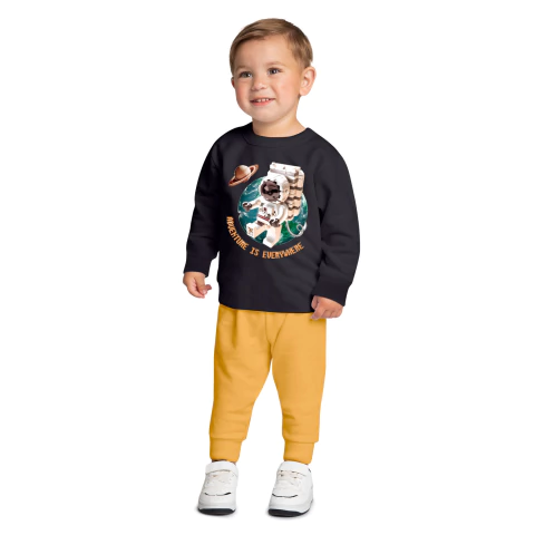 Conjunto Moletom Kyly Astronauta