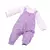 Jardineira Feminina Com Body Beth Bebe Lílas