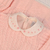 Saída De Maternidade Rosa E Branco De Tricot e Malha Beth Baby na internet