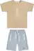 Conjunto Charpey Camiseta Suedine e Bermuda