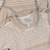 Saída De Maternidade Areia De Tricot e Malha Beth Baby - comprar online