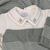Saída De Maternidade Verde E Branca De Tricot e Malha Beth Baby na internet