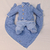 Saída De Maternidade Azul De Tricot e Malha Beth Baby