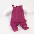 Jardineira Tricot Marsala Beth Bebê