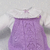 Jardineira Tricot Lilás Beth Bebê - comprar online