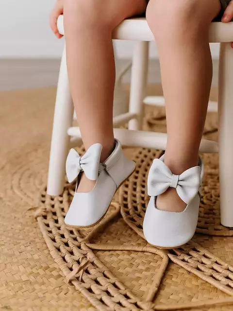 Sapatilha Branca Moccs Baby