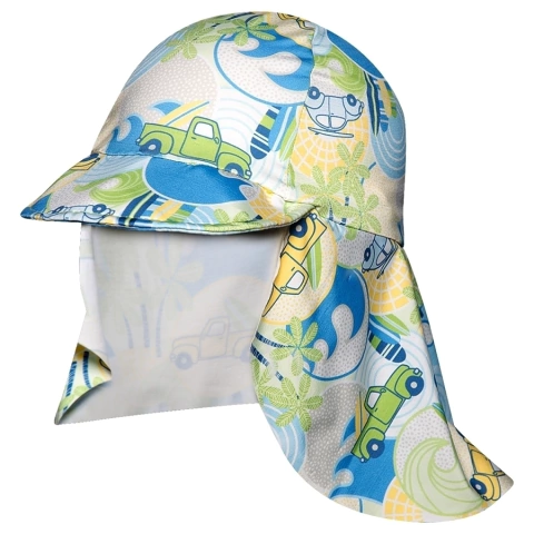 boné praia ondas surf elastano toddler proteção uv50+ tip top