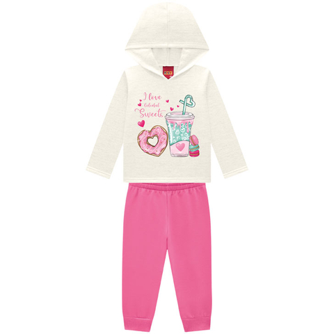 Conjunto Moleton Kyly Milk Shake