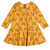 Vestido Kyly amarelo Queimado - comprar online