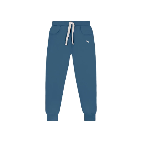 Calça Charpey em moletom felpado Azul