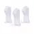 Meia Puket Cano Curto Branca 3 Pares