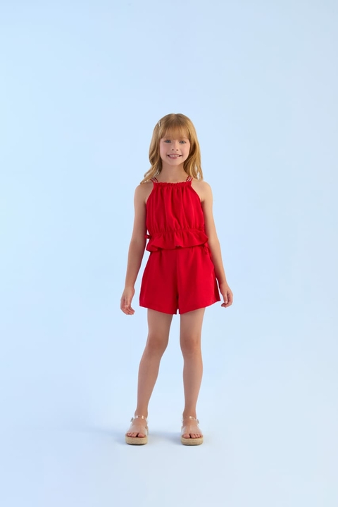 Conjunto Petit Cherie Vermelho