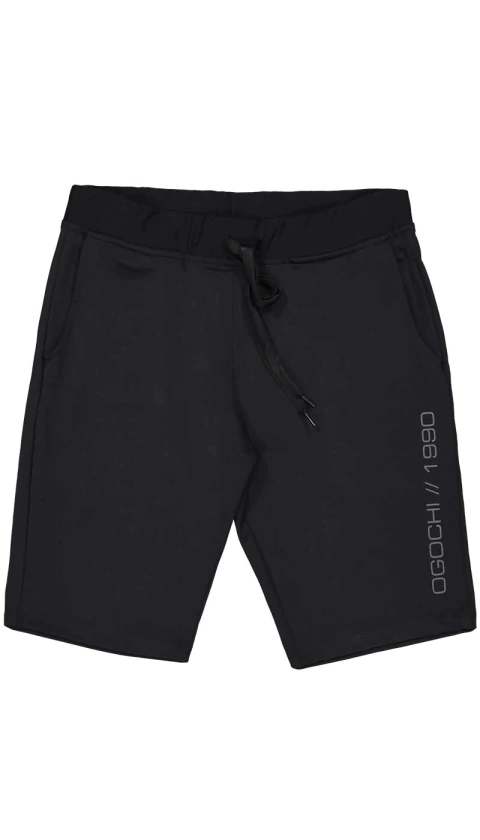 Bermuda Ogochi Preta Infantil Helanca