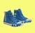 Chuck Taylor All Star Side Zip Kids Day Azul na internet