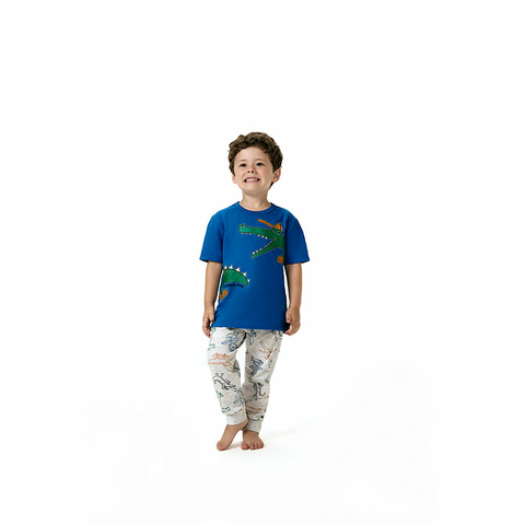 Pijama Kyly Brilha no Escuro Azul