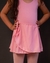 Saia Transpassada Ballet Rosa