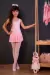 Collant Rosa Ballet Regata c/ Sainha