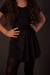 Saia Transpassada Ballet Preto