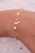 Pulseira com Pérolas e Cruz - comprar online
