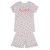 Pijama Feminino Kyly Cinza Corações Brilha No Escuro - comprar online