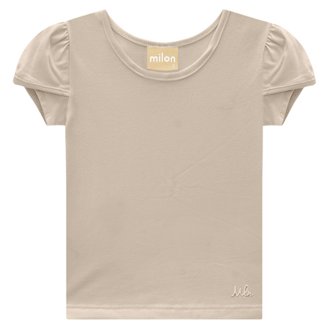 Blusa Feminina Milon Amêndoa