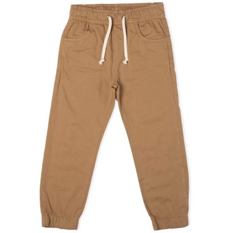Calça Mania Kids Jogger Mostarda