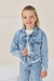 Jaqueta Jeans Petit Cherie Coração