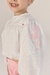 Conjunto Com Calça Em Linho e Bordado Rosa Petit Cherie - comprar online