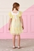 Vestido Mon Sucre Flowers Yellow - comprar online