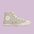 Chuck Taylor All Star Side Zip Pretty Dourado Platinado