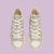 Chuck Taylor All Star Side Zip Pretty Dourado Platinado - loja online