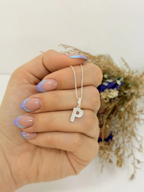 Conjunto inicial P todo micropave en plata 925